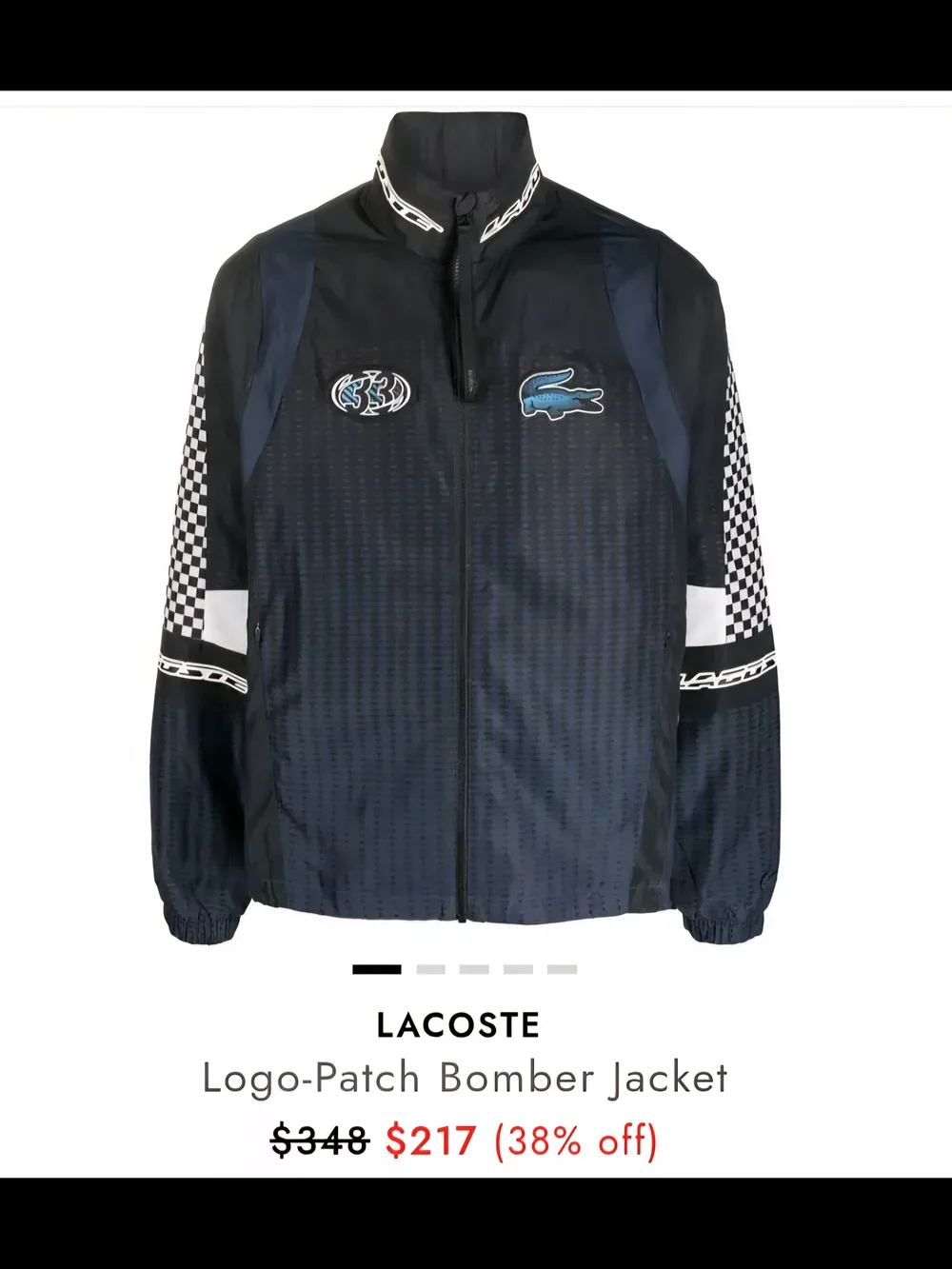 Lacoste logo patch